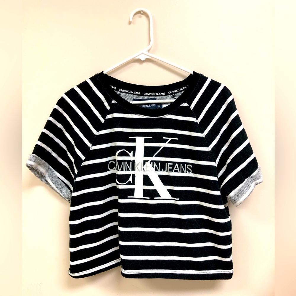 Calvin Klein Crop Top Size Large